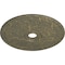 Ekena Millwork Oakleaf Ceiling Medallion (Canopies up to 6 1/4"), 29 1/8"OD x 3 5/8"ID x 1"P, Witch Hazel Crackle CM29OAWHC - alternate 4